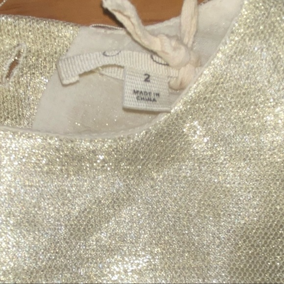 Jessica Simpson gold dress 2T - Picture 5 of 5